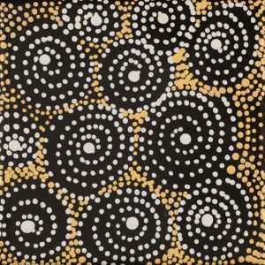 Yanjirlpirri or Napaljarri-Warnu Jukurrpa (Star or Seven Sisters Dreaming) by Warlukurlangu Artists