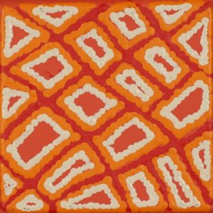 Ngapa Jukurrpa (Water Dreaming)  -  Puyurru by Warlukurlangu Artists