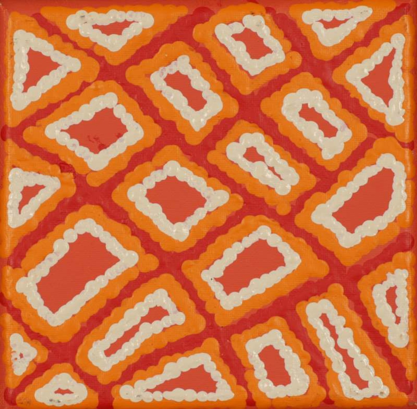 Ngapa Jukurrpa (Water Dreaming) - Puyurru by Warlukurlangu Artists