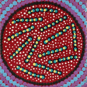 Wanakiji Jukurrpa (Bush Tomato Dreaming) by Warlukurlangu Artists