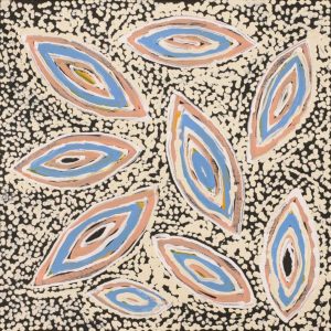 Ngapa Jukurrpa (Water Dreaming)  - Mikanji by Juliette Nampijinpa Brown