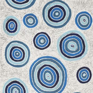 Yarla Jukurrpa (Bush Potato Dreaming) - Cockatoo Creek by Alicka Napanangka Brown