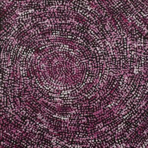 Ngapa Jukurrpa (Water Dreaming)  -  Puyurru by Sarah Napurrurla Leo