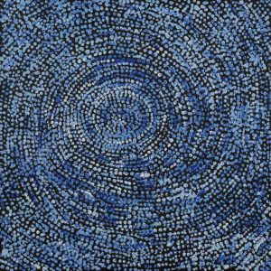 Ngapa Jukurrpa (Water Dreaming)  -  Puyurru by Sarah Napurrurla Leo