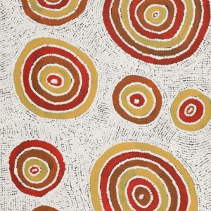 Yarla Jukurrpa (Bush Potato Dreaming) - Cockatoo Creek by Alicka Napanangka Brown