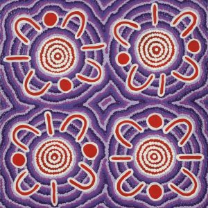 Mirri-jarra Jukurrpa (Shield Dreaming) by Martina Napangardi Wheeler