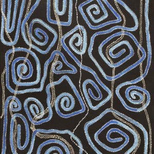 Yarla Jukurrpa (Bush Potato Dreaming) - Yumurrpa by Stephanie Napurrurla Nelson