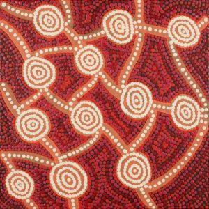 Wardapi Jukurrpa (Goanna Dreaming) - Yarripilangu by Ingrid Napangardi Williams