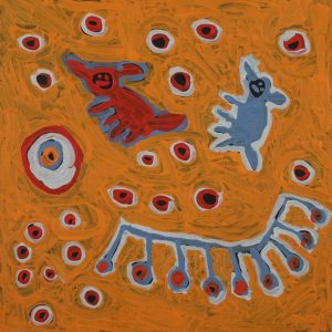 Mina Mina Jukurrpa (Mina Mina Dreaming) by Saraeva Napangardi Marshall