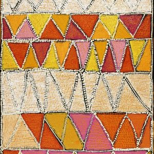 Yawakiyi Jukurrpa (Native Currant Dreaming) by Geraldine Napurrurla Wilson
