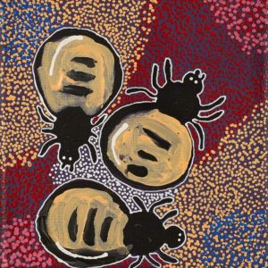 Bush Tucker by Warlukurlangu Artists