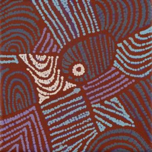 Ngapa Jukurrpa (Water Dreaming)  -  Puyurru by Warlukurlangu Artists
