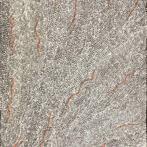 Mina Mina Jukurrpa (Mina Mina Dreaming) by Margaret Napangardi Lewis