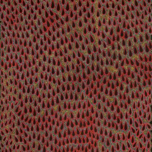 Ngurlu Jukurrpa (Native Seed Dreaming) by Geraldine Napurrurla Langdon