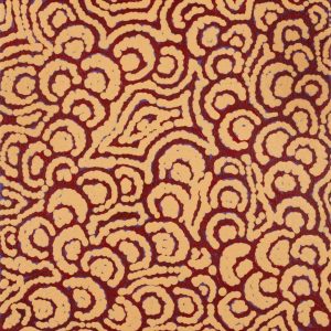 Lukarrara Jukurrpa (Desert Fringe-rush Seed Dreaming) by Melinda Napurrurla Wilson