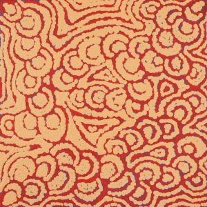 Lukarrara Jukurrpa (Desert Fringe-rush Seed Dreaming) by Melinda Napurrurla Wilson
