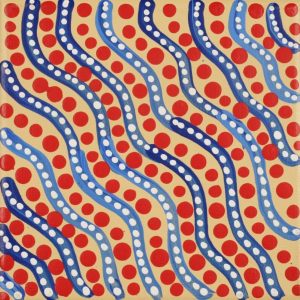 Warlukurlangu Jukurrpa (Fire country Dreaming) by Warlukurlangu Artists