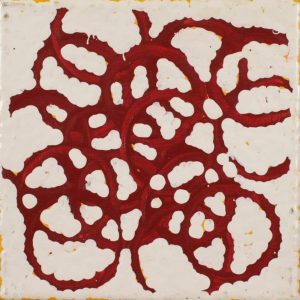 Ngapa Jukurrpa (Water Dreaming)  -  Puyurru by Warlukurlangu Artists