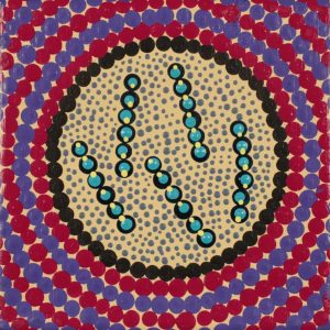 Wanakiji Jukurrpa (Bush Tomato Dreaming) by Warlukurlangu Artists