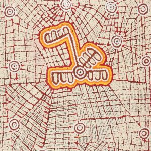 Watiya-warnu Jukurrpa (Seed Dreaming) by Narelle Nangala Brown