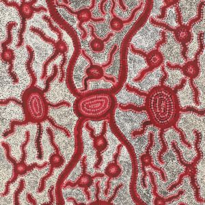 Watiya-warnu Jukurrpa (Seed Dreaming) by Tanya Nungarrayi Collins