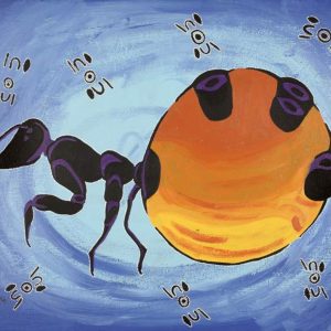 Yurrampi Jukurrpa (Honey Ant Dreaming) by Jason Japaljarri Woods