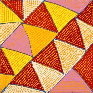 Yawakiyi Jukurrpa (Native Currant Dreaming) by Geraldine Napurrurla Wilson