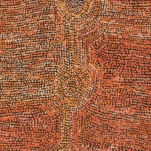 Ngapa Jukurrpa (Water Dreaming)  -  Puyurru by Sarah Napurrurla Leo
