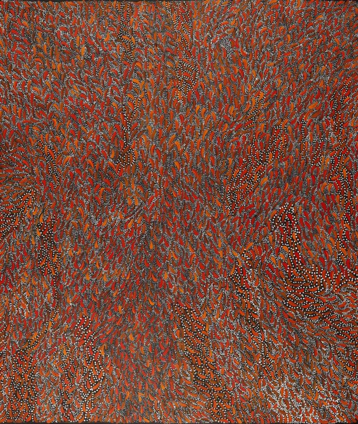 Wardapi Jukurrpa (Goanna Dreaming) - Yarripilangu by Sebastian Jupurrurla Wilson