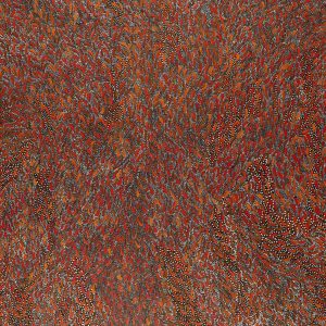 Wardapi Jukurrpa (Goanna Dreaming) - Yarripilangu by Sebastian Jupurrurla Wilson