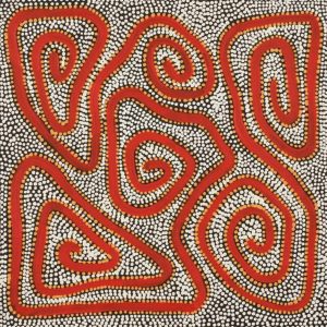 Yarla Jukurrpa (Bush Potato Dreaming) - Yumurrpa by Stephanie Napurrurla Nelson