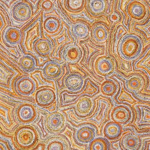 Mina Mina Jukurrpa (Mina Mina Dreaming) by Sarah Napaljarri Sims
