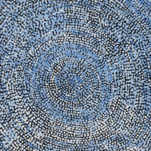 Ngapa Jukurrpa (Water Dreaming)  -  Puyurru by Sarah Napurrurla Leo