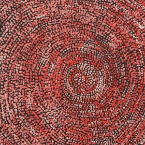 Ngapa Jukurrpa (Water Dreaming)  -  Puyurru by Sarah Napurrurla Leo