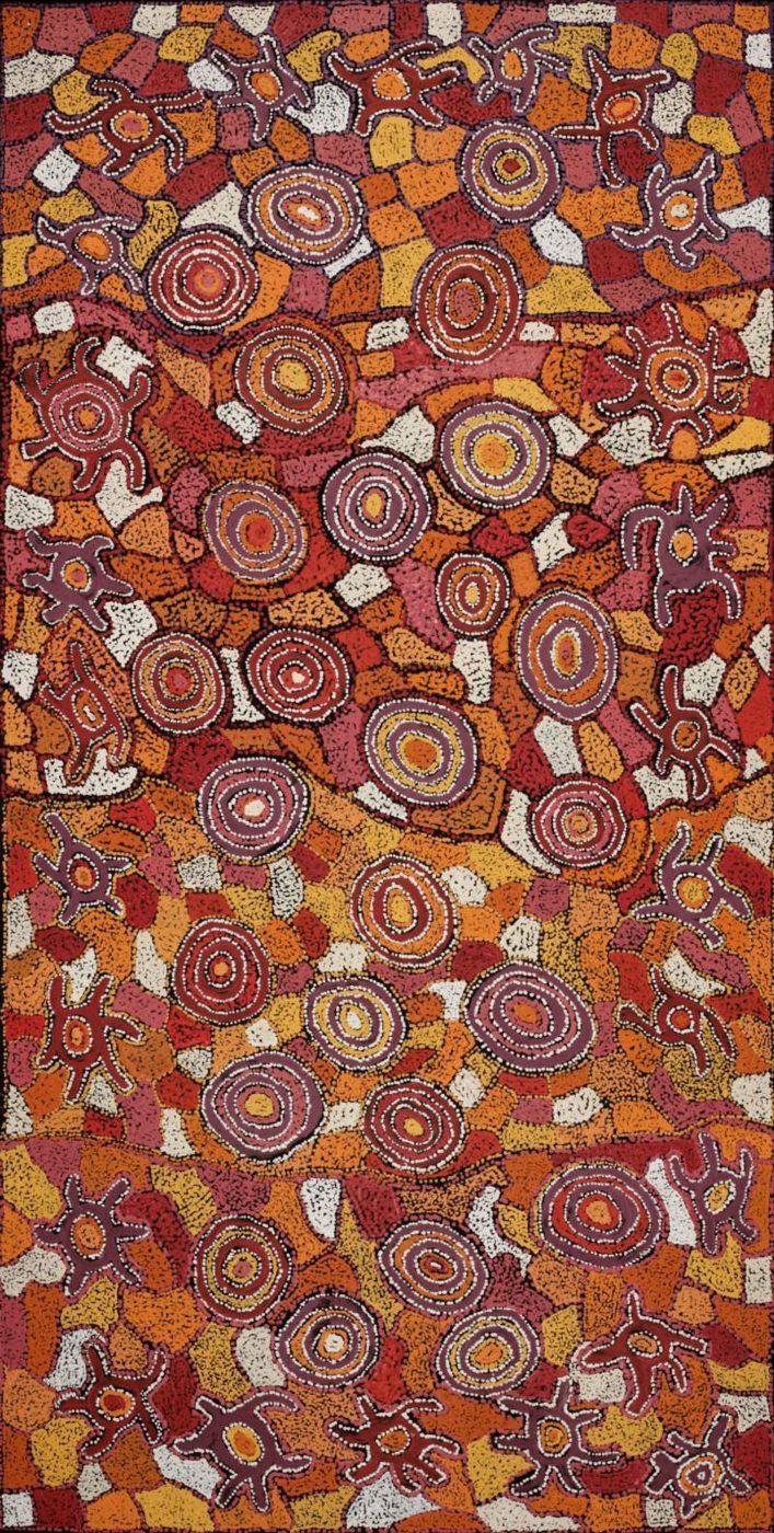 Yumari Jukurrpa (Yumari Dreaming) by Joy Nangala Brown