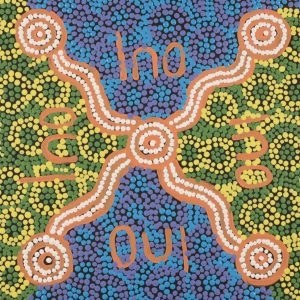 Nguru Yurntumu-wana (Country around Yuendumu) by Tailyn Napaljarri Spencer