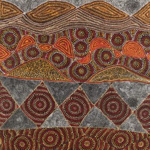 Wanakiji Jukurrpa (Bush Tomato Dreaming) by Selma Napanangka Tasman
