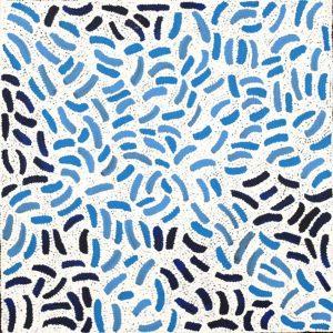 Yarla Jukurrpa (Bush Potato Dreaming) - Cockatoo Creek by Alicka Napanangka Brown