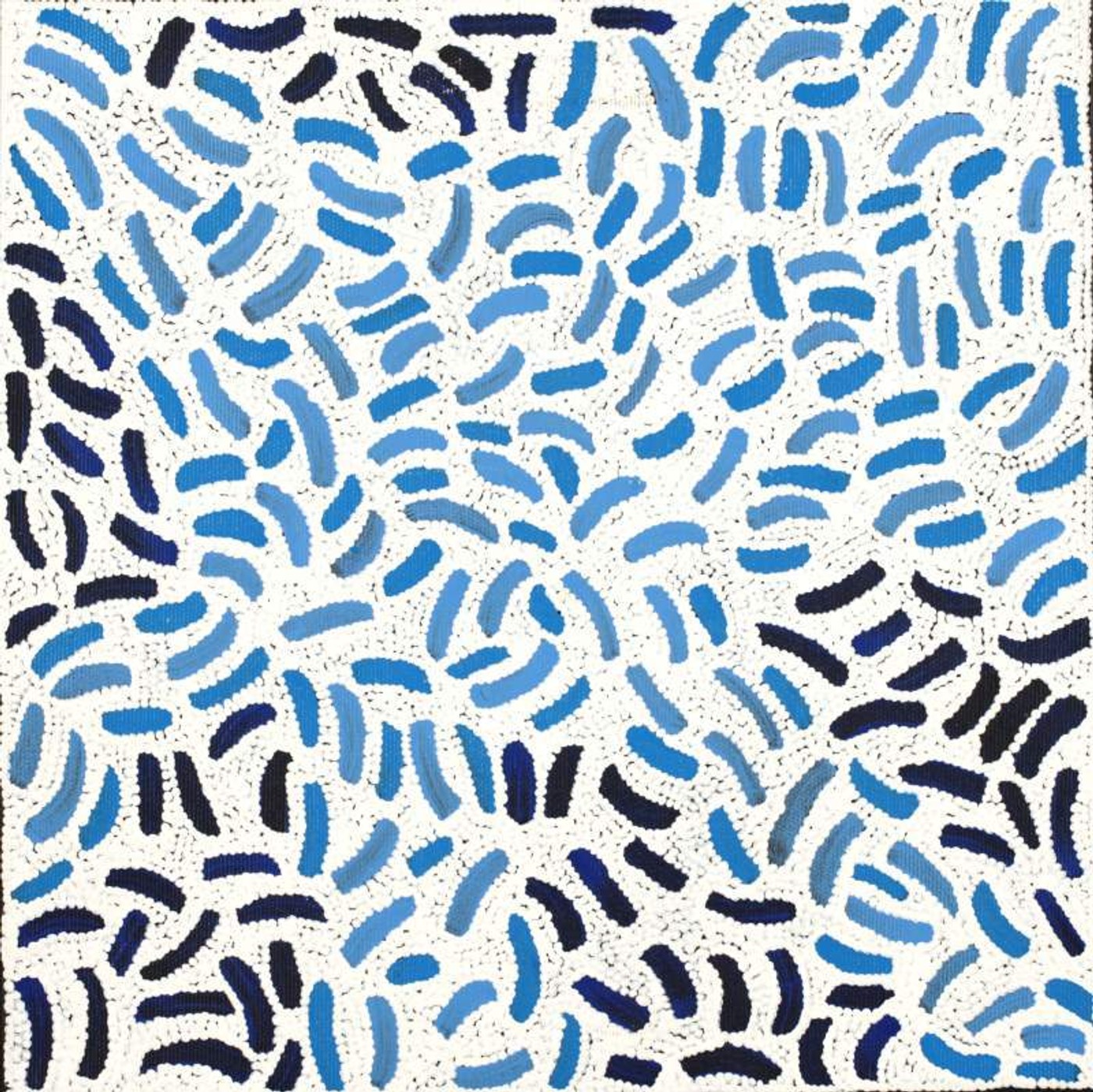 Yarla Jukurrpa (Bush Potato Dreaming) - Cockatoo Creek by Alicka Napanangka Brown