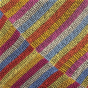 Ngurlu Jukurrpa (Native Seed Dreaming) by Dorothy Napurrurla Dickson
