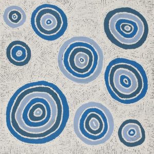 Yarla Jukurrpa (Bush Potato Dreaming) - Cockatoo Creek by Alicka Napanangka Brown