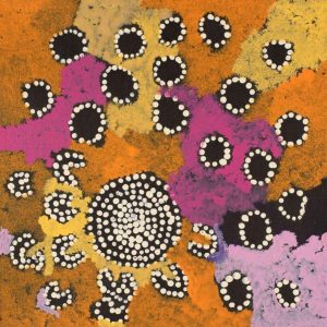 Mina Mina Jukurrpa (Mina Mina Dreaming) by Catherine Nungarrayi Malbunka
