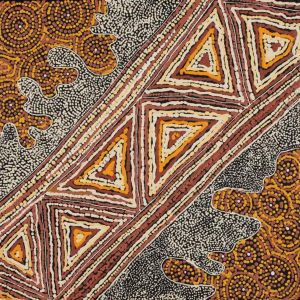 Wanakiji Jukurrpa (Bush Tomato Dreaming) by Selma Napanangka Tasman