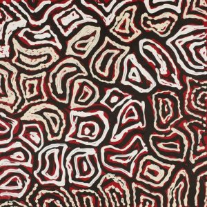 Ngapa Jukurrpa (Water Dreaming)  - Mikanji by Juliette Nampijinpa Brown