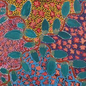Wardapi Jukurrpa (Goanna Dreaming) - Yarripilangu by Norissa Nampijinpa Spencer