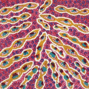 Wardapi Jukurrpa (Goanna Dreaming) - Yarripilangu by Norissa Nampijinpa Spencer