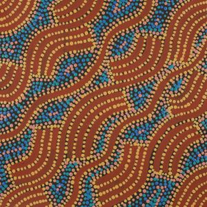 Wanakiji Jukurrpa (Bush Tomato Dreaming) by Justine Nakamarra Nelson