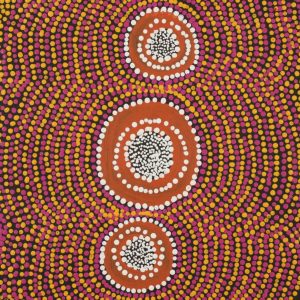 Wardapi Jukurrpa (Goanna Dreaming) - Yarripilangu by Norissa Nampijinpa Spencer