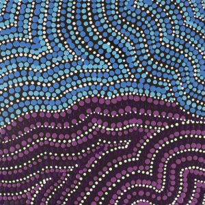 Patterns of the Landscape around Yuendumu by Riona Nakamarra Wilson