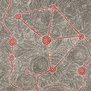 Napaljarri-warnu Jukurrpa (Seven Sisters Dreaming) by Shanna Napanangka Williams